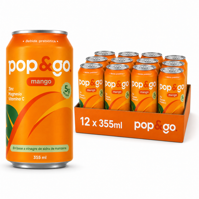 Pop&Go Pack Mango ×12