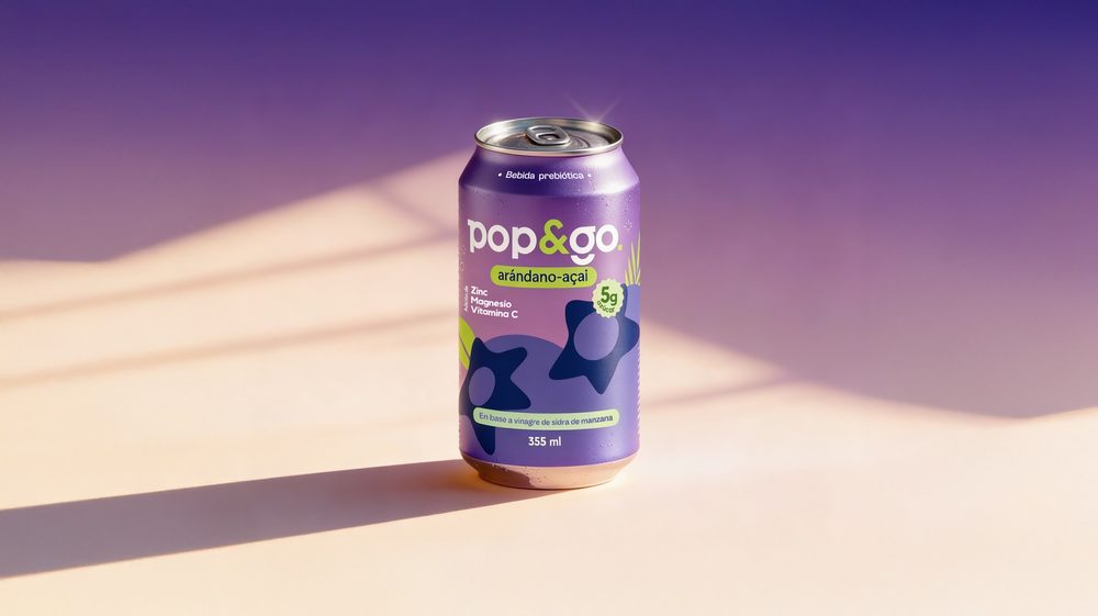 Lata Pop&Go Arándano-Açaí