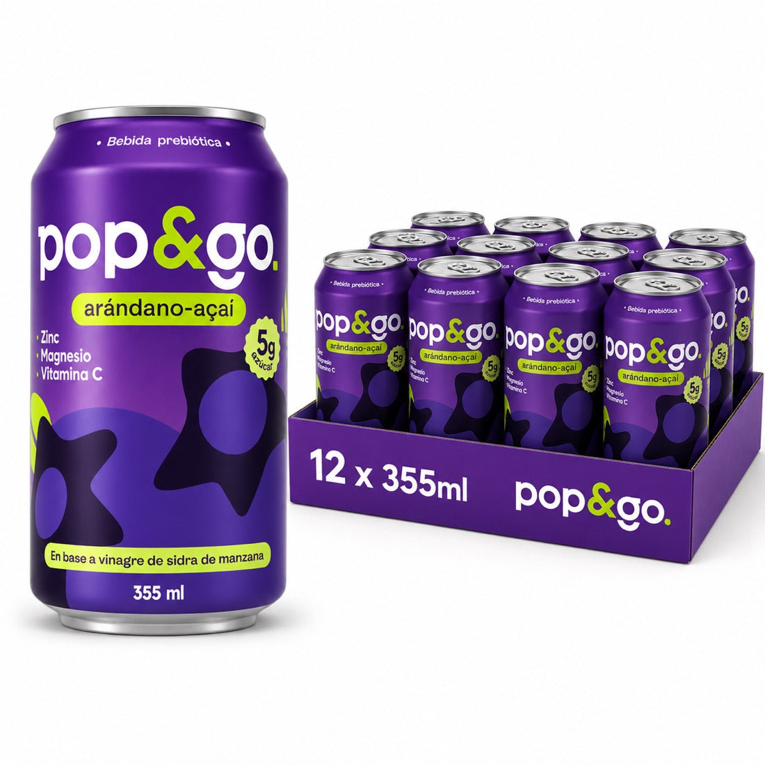 Pack Arándano-Açaí — 12 latas